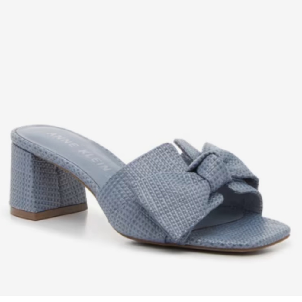 Anne Klein Kismet Sandal Light Blue Size 7